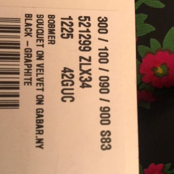 Gucci bouquet on velvet black graphite - Picture 11 of 14